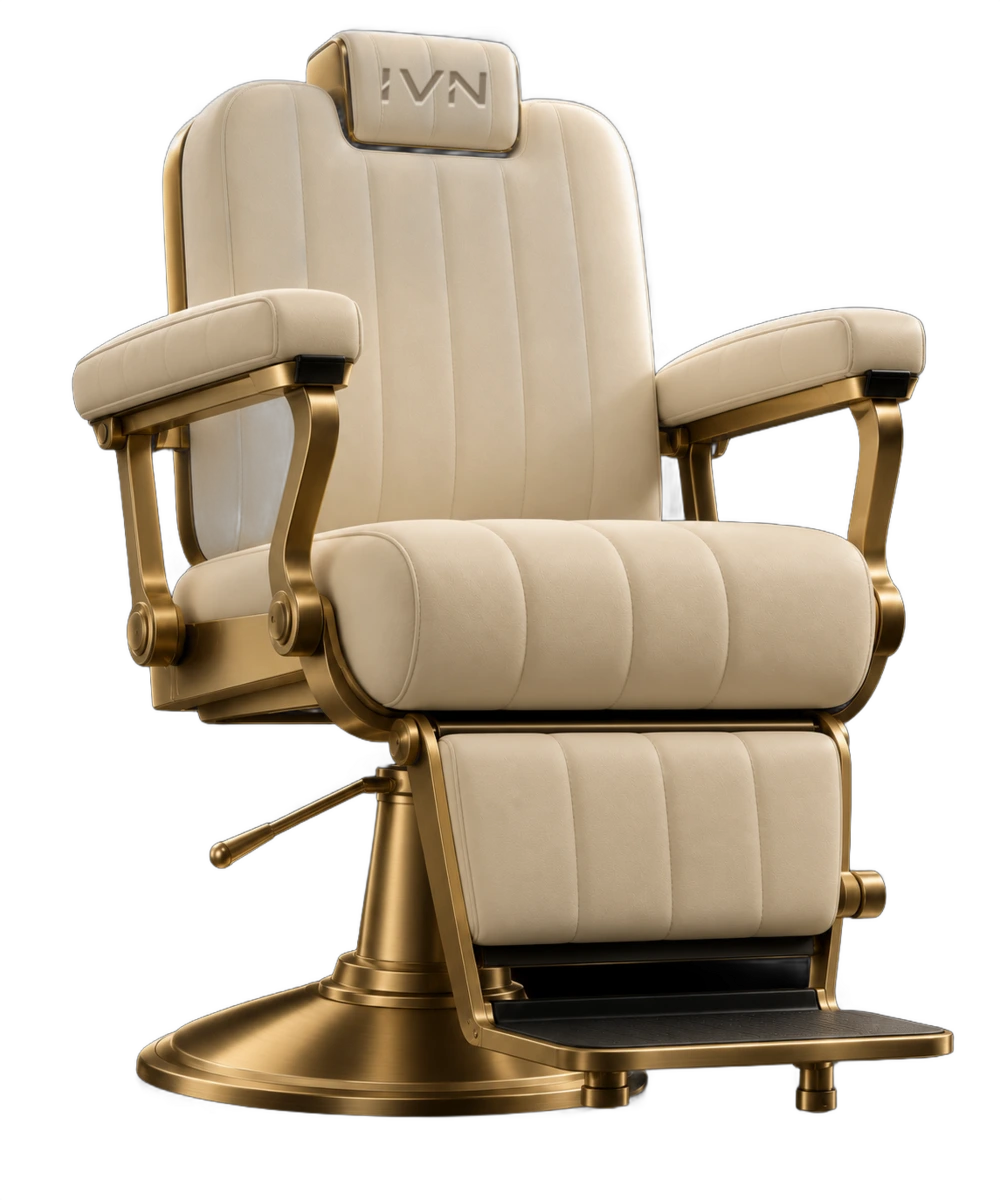 Scaunul de barber din salonul IVN Experience
